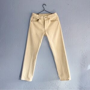 Levi’s 501 Mens Tan Jeans Size 31/29